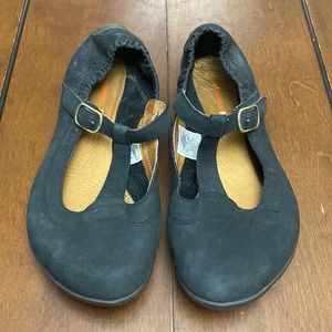 Merrell Black Vibram Sole Mary Jane Shoes